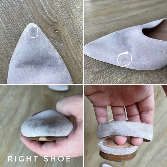 Madewell ‘Ava’ Slingback Suede Flat in Antique Purple - Picture 11 of 13